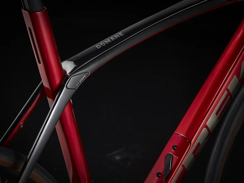Trek Domane SL 6 eTap Road Bike in Red-5